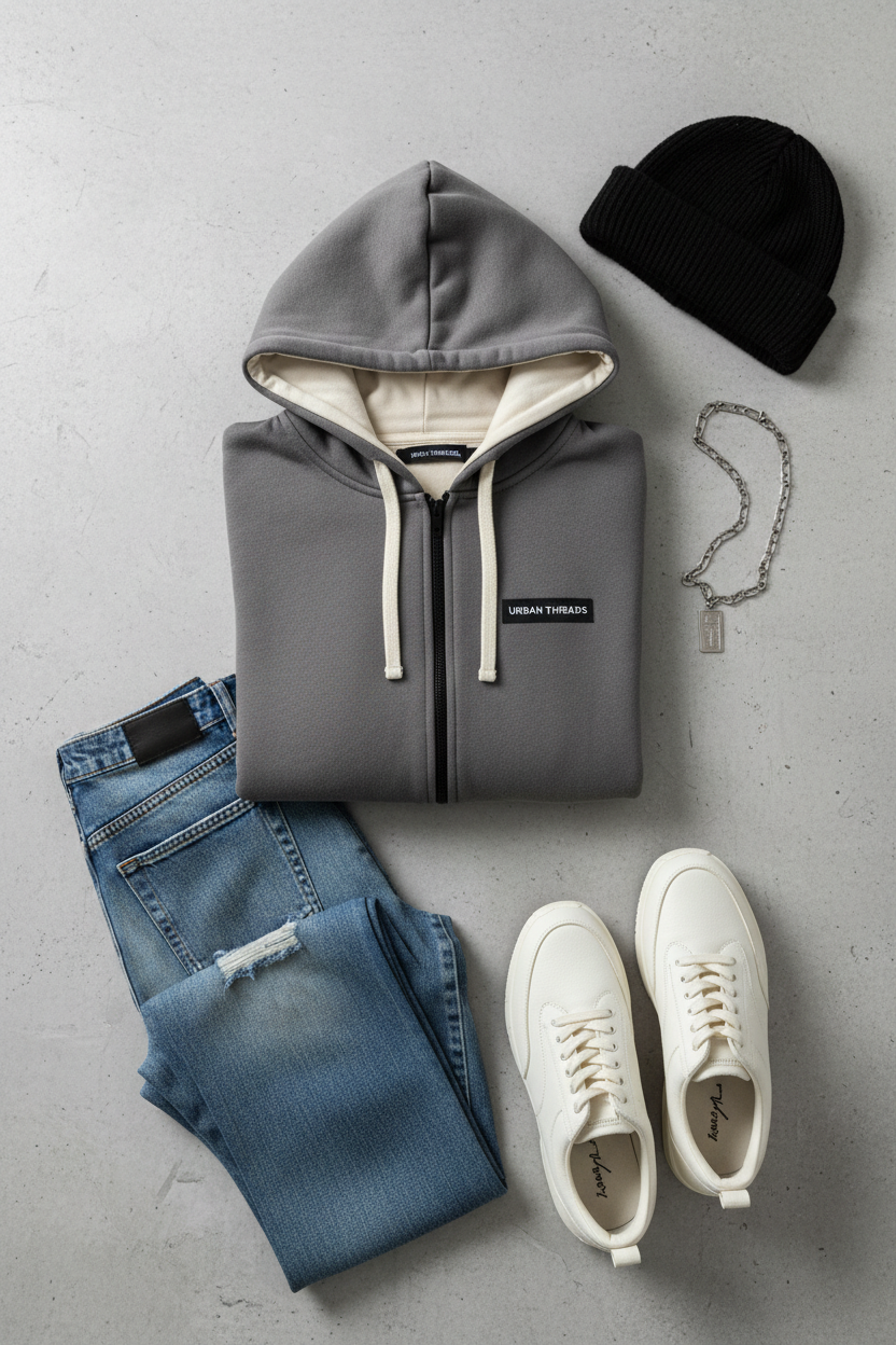 Zip-Up Hoodie